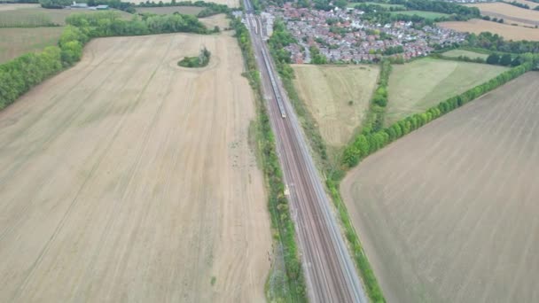 Anglia Września 2022 Piękne Nagranie Brytyjskich Autostrad Autostrad Szybkim Ruchem — Wideo stockowe