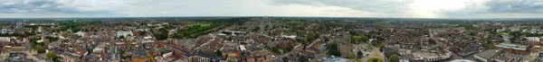 Bedford England May 2023 Повітряний Панорамний Вид Міста Бедфорд — стокове фото