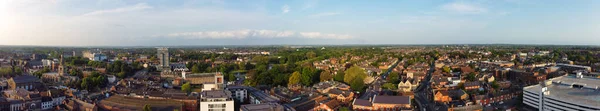Bedford Angleterre Mai 2023 Vue Aérienne Panoramique Ville Bedford — Photo