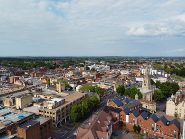 Bedford, İngiltere - 28 Mayıs 2023: Central Bedford City 