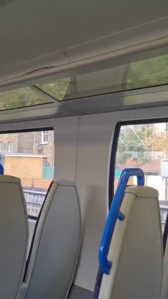 Bilder Från Tunnelbanestationen Metro Railway Station Centrala London Capital City — Stockvideo