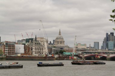 Londra, İngiltere - 30 Mayıs 2023: Londra 'nın Panoramik Manzarası 