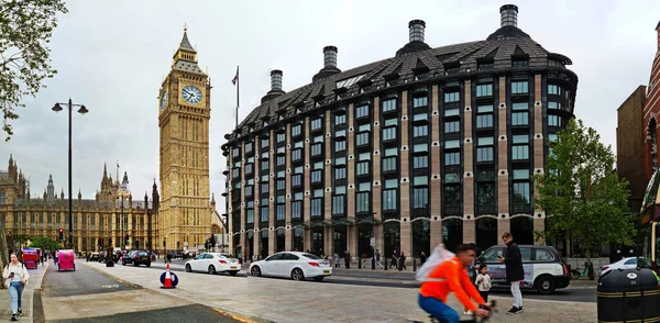 英国伦敦 2023年5月30日 伦敦市中心全景 — 图库照片