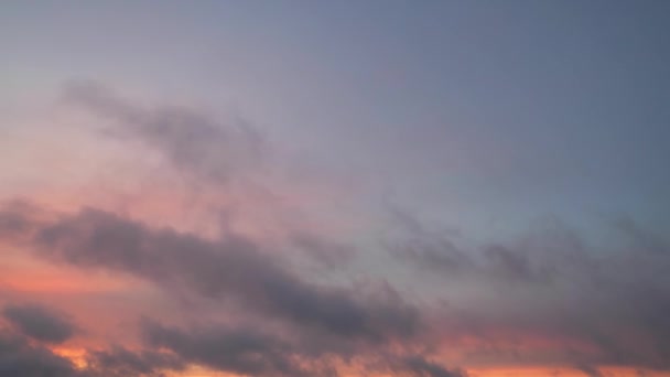 Gündoğumu Gökyüzü Bulutlar Ngiltere Nin Luton Şehrinin Görüntüleri — Stok video