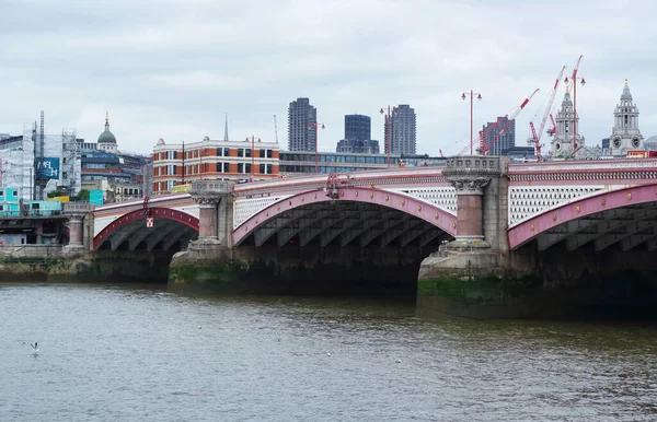 London Storbritannien Maj 2023 Utsikt Över Centrala London Vid Themsen — Stockfoto