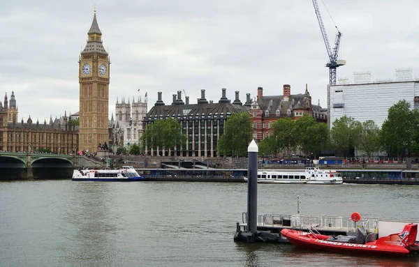 London United Kingdom May 2023 View Central London River Thames — Stock Photo, Image