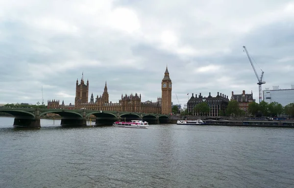 Londra Birleşik Krallık Mayıs 2023 Thames Nehri Nde Merkez Londra — Stok fotoğraf