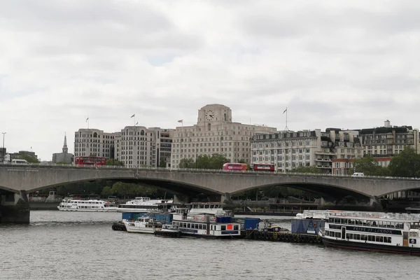 Londra Birleşik Krallık Mayıs 2023 Thames Nehri Nde Merkez Londra — Stok fotoğraf