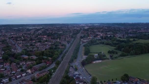 Central Luton City England Imaginile Fost Capturate Martie 2023 Aparatul — Videoclip de stoc