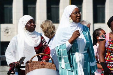İngiltere 'nin orta Londra kenti Thames nehrinin kıyısında 4-Haziran-2023 tarihleri arasında 