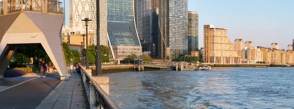 Londres Angleterre Royaume Uni Juin 2023 Vue Panoramique Central River — Photo