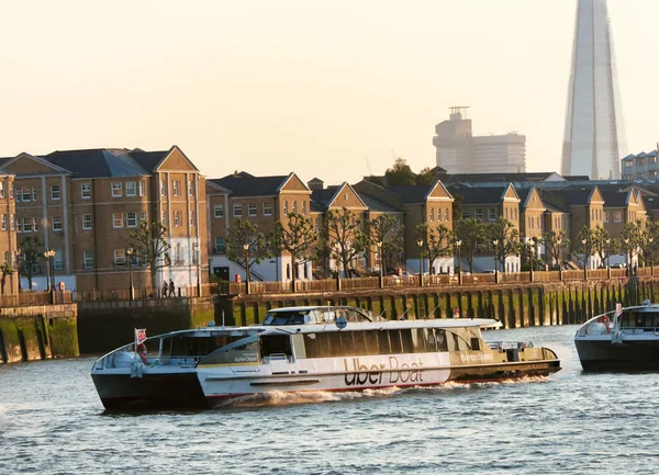 stock image London, England, United Kingdom - June 8, 2023: Panoramic view of Central River Thames and London City