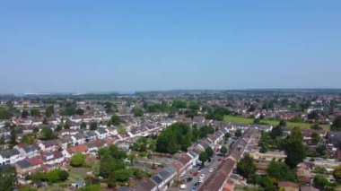 İngiltere 'nin Stockwood Park Luton şehrinin hava görüntüleri. Görüntü İHA 'nın Kamerasıyla 13 Haziran 2023' te kaydedildi.