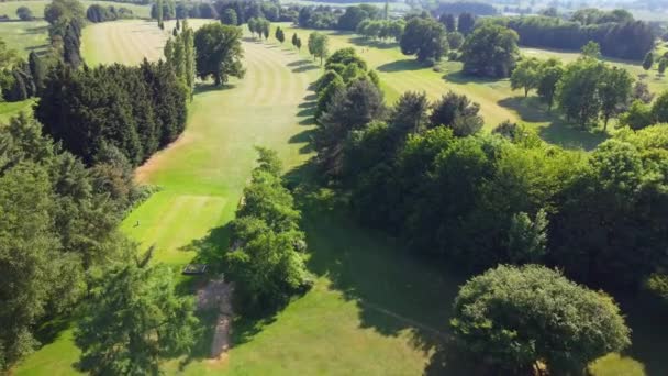 Aerial Footage Stockwood Park Luton City England Reino Unido Filmación — Vídeos de Stock