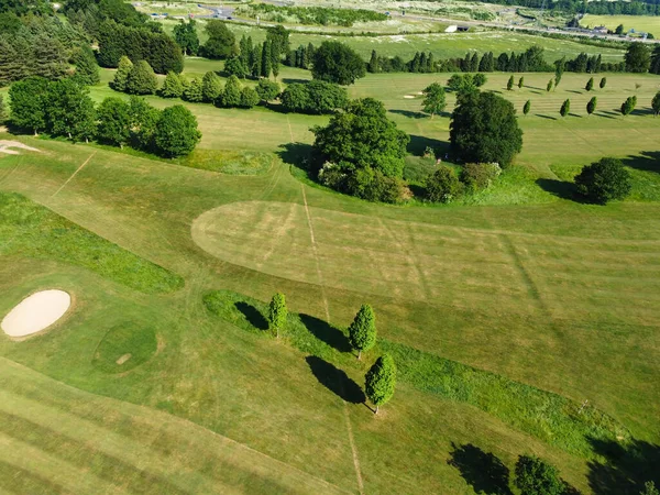 Luton England Großbritannien Juni 2023 Panorama Luftaufnahme Des Stockwood Park — Stockfoto