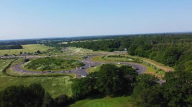 İngiltere 'nin Stockwood Park Luton şehrinin hava görüntüleri. Görüntü İHA 'nın Kamerasıyla 13 Haziran 2023' te kaydedildi.