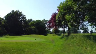 İngiltere 'nin Stockwood Park Luton şehrinin hava görüntüleri. Görüntü İHA 'nın Kamerasıyla 13 Haziran 2023' te kaydedildi.