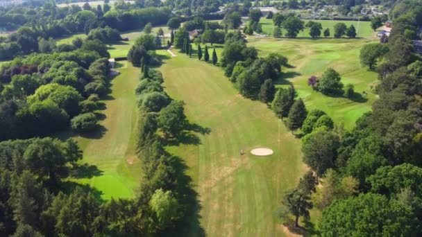 Aerial Footage Stockwood Park Luton City England Кадри Були Зняті — стокове відео