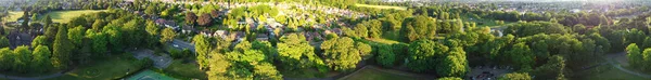 イギリス イングランド ルトン 2023年6月13日 ルトンタウンの空中ビュー — ストック写真