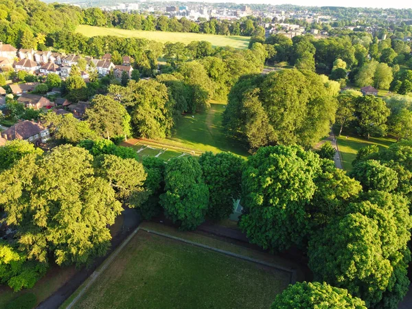 stock image Luton, England, United Kingdom - June 13, 2023: Aerial View of Luton Town 