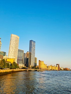 Londra, İngiltere, Birleşik Krallık - 8 Haziran 2023: Canairy Whorf in Central London