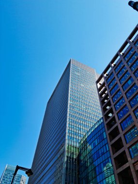 Londra, İngiltere, Birleşik Krallık - 8 Haziran 2023: Canairy Whorf in Central London