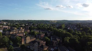 Wardown Halk Parkı 'ndan Luton City' nin yüksek açılı görüntüleri. Görüntü, İHA 'nın Kamerasının Orta Yükseklik' inden 15 Haziran 2023 'te kaydedildi.