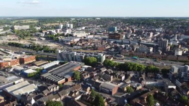 Wardown Halk Parkı 'ndan Luton City' nin yüksek açılı görüntüleri. Görüntü, İHA 'nın Kamerasının Orta Yükseklik' inden 15 Haziran 2023 'te kaydedildi.