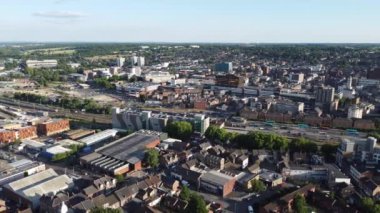 Wardown Halk Parkı 'ndan Luton City' nin yüksek açılı görüntüleri. Görüntü, İHA 'nın Kamerasının Orta Yükseklik' inden 15 Haziran 2023 'te kaydedildi.