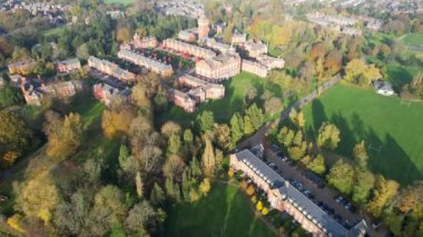 St Albans Köyü ve İngiltere 'nin kırsal kesiminin güzel manzarası