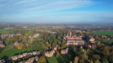 St Albans Köyü ve İngiltere 'nin kırsal kesiminin güzel manzarası