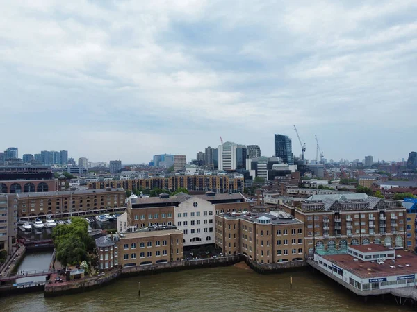 Blick Auf Die Themse Der London Bridge Der Zentralen Londoner — Stockfoto