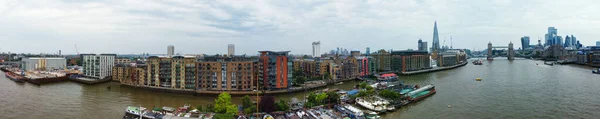 London England United Kingdom June 2023 Panoramic View River Thames — Stock Photo, Image