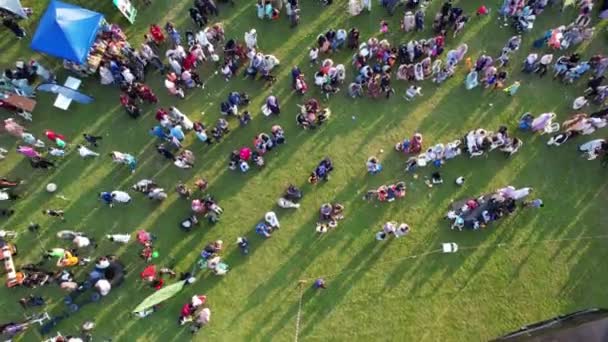 Slam Bayramı Bayramı Nda Luton Lewsey Halk Parkı Nda Slam — Stok video