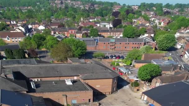 Dunstable England May 2023 Aerial Footage Dunstable High Street North — Stock Video