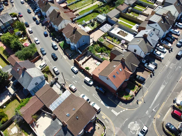 Stock image High Angle View of Luton City of England. Image Was Captured with Drone's Camera on July 7th, 2023