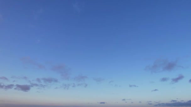 Luton Ngiltere Ngiltere Ocak 2023 Luton City Günbatımı Bulutlar — Stok video