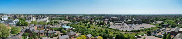 Central Bedford City Engeland Verenigd Koninkrijk Mei 2023 Luchtfoto Van — Stockfoto