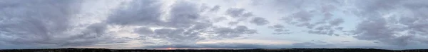 Облака Время Заката Над Городом Лутон Англия Великобритания — стоковое фото