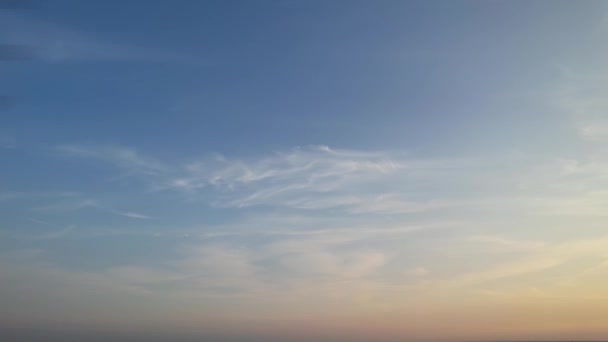 Luton Ngiltere Ngiltere Eylül 2022 Luton Sunset View — Stok video