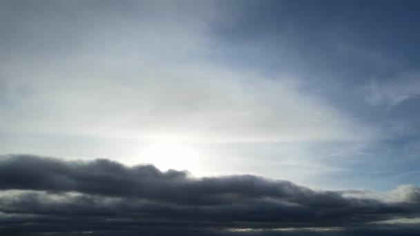 Time Lapse Footage Clouds — Wideo stockowe