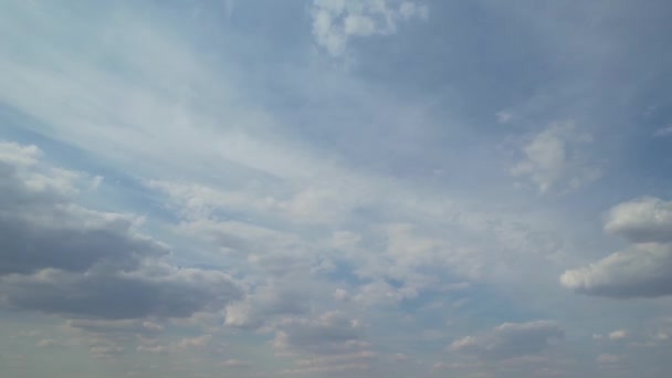 Drámai Felhők Város Felett — Stock videók