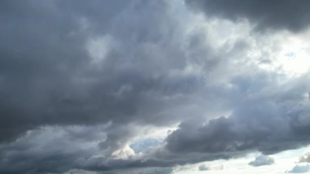 Najpiękniejsze Niebo Chmury Tuż Przed Zachodem Słońca Nad Milton Keynes — Wideo stockowe