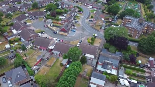 Luton Engeland Juli 2022 Luchtfoto Van Noordelijke Districten Van Luton — Stockvideo