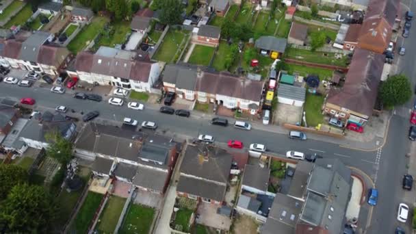 Légi Felvétel Luton City Lakónegyedéről Angliáról Rögzítve Drónkamerával 2023 Július — Stock videók