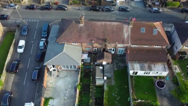 Luton City Ngiltere Deki Yüksek Angle Residential Homes Temmuz 2023 — Stok video