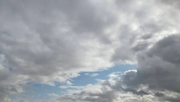 Videocamera High Angle Drone Filmato Nuvole Drammatiche Cielo Durante Tramonto — Foto Stock