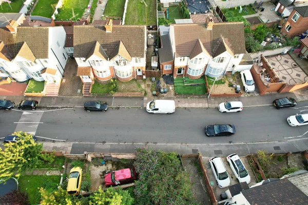 Vista Aerea Della Città Occidentale Luton — Foto Stock