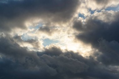 Kırsal bölgede Gökyüzü Bulutları 