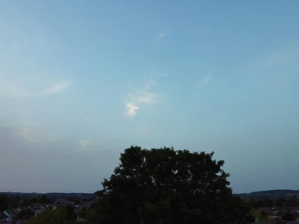 Мбаппе Драматические Облака Время Заката Над Лутоном Англия Великобритания Изображение — стоковое фото